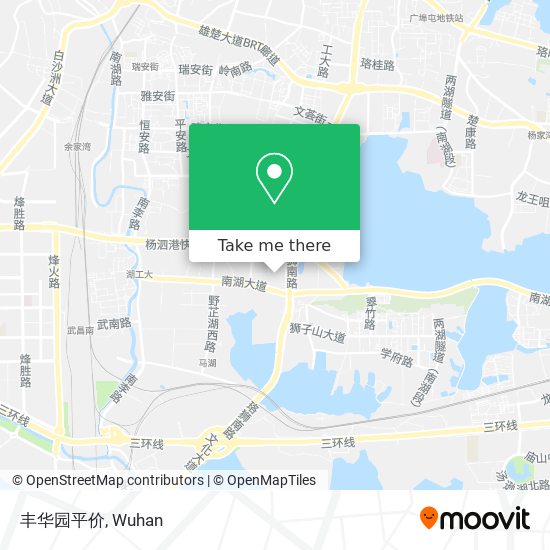 丰华园平价 map