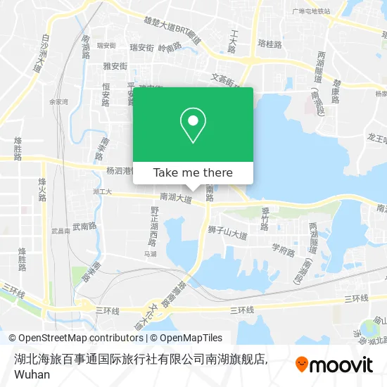 湖北海旅百事通国际旅行社有限公司南湖旗舰店 map