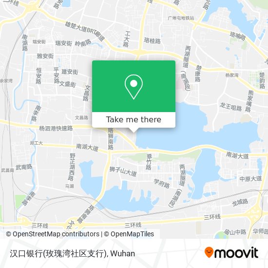 汉口银行(玫瑰湾社区支行) map