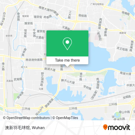 澳新羽毛球馆 map