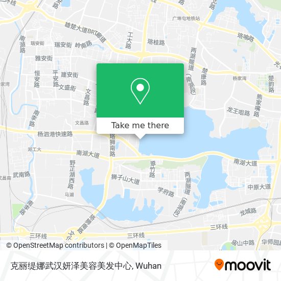 克丽缇娜武汉妍泽美容美发中心 map