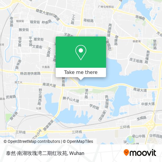 泰然·南湖玫瑰湾二期红玫苑 map