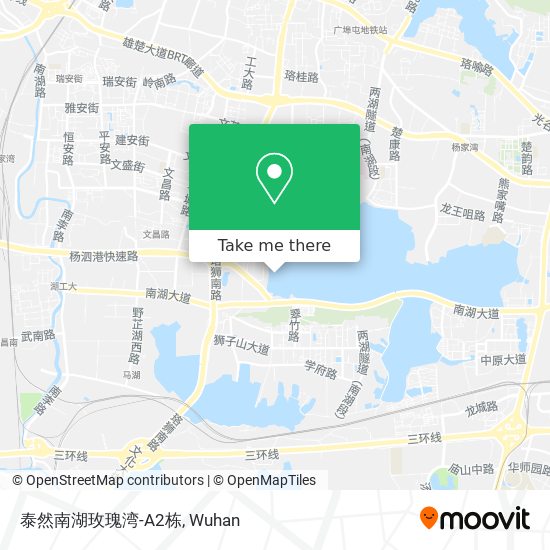 泰然南湖玫瑰湾-A2栋 map
