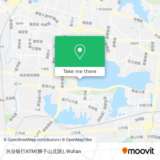 兴业银行ATM(狮子山北路) map