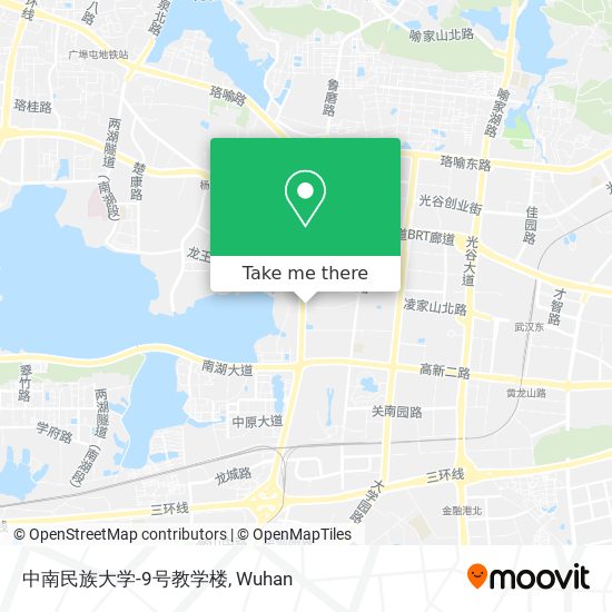 中南民族大学-9号教学楼 map