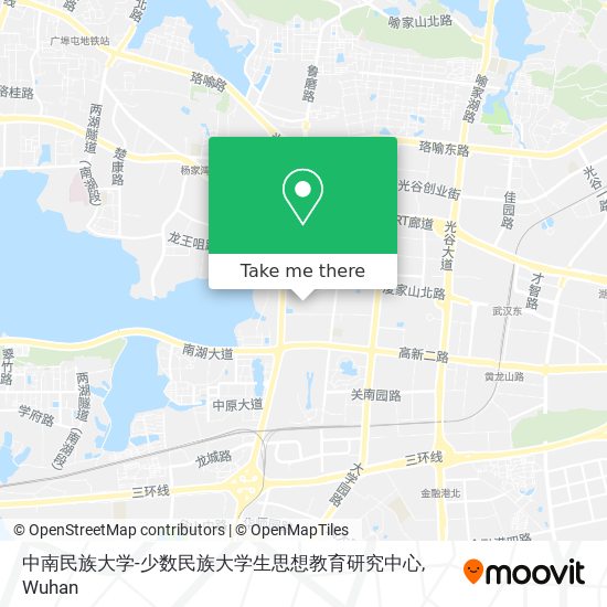 中南民族大学-少数民族大学生思想教育研究中心 map