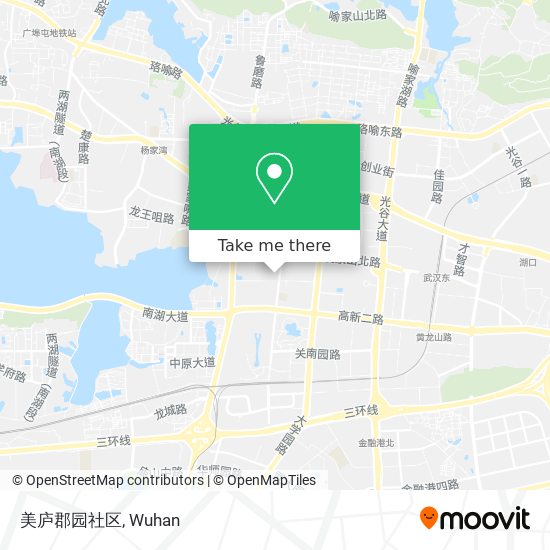 美庐郡园社区 map