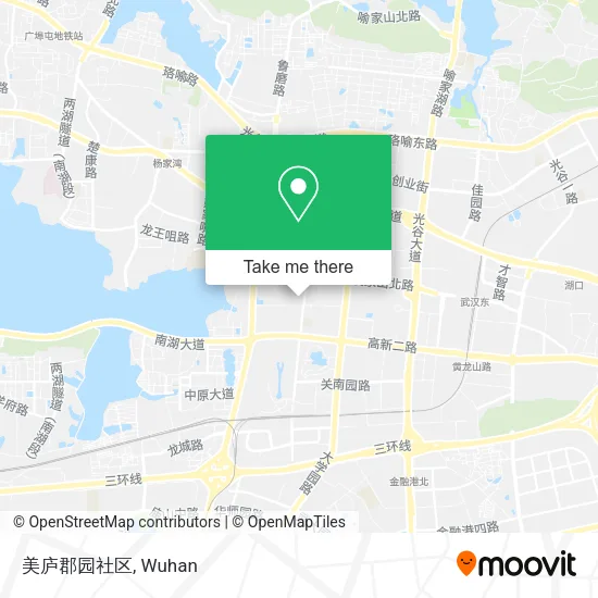 美庐郡园社区 map