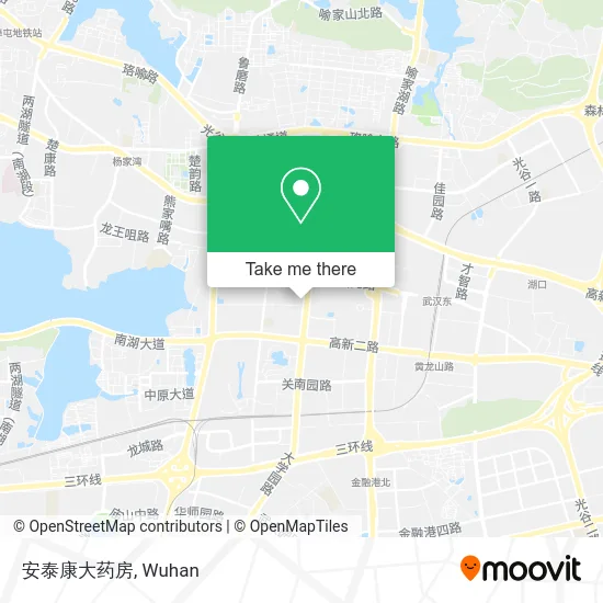 安泰康大药房 map