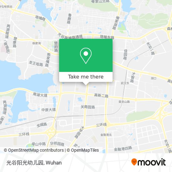 光谷阳光幼儿园 map