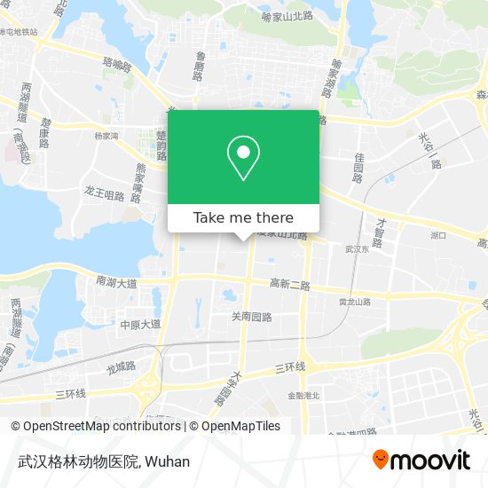 武汉格林动物医院 map