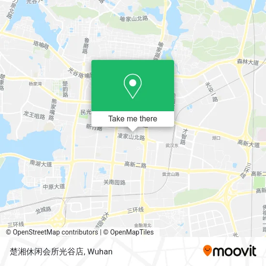 楚湘休闲会所光谷店 map