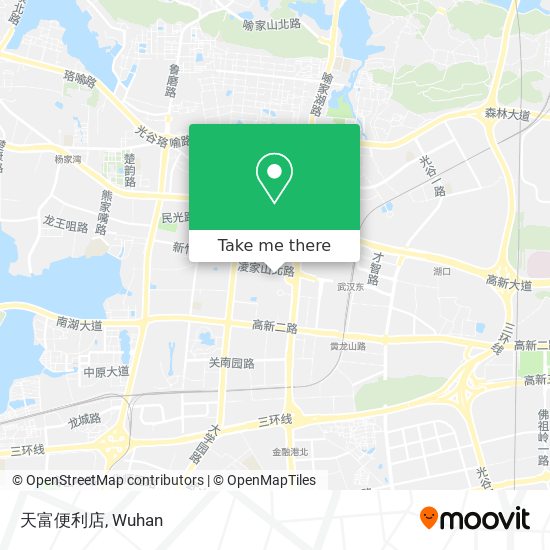 天富便利店 map