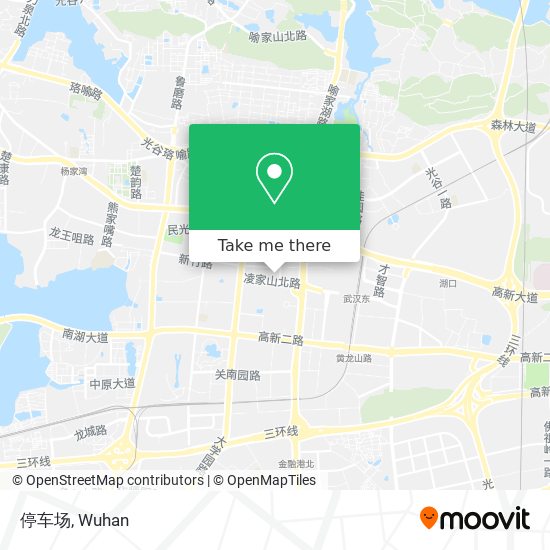 停车场 map