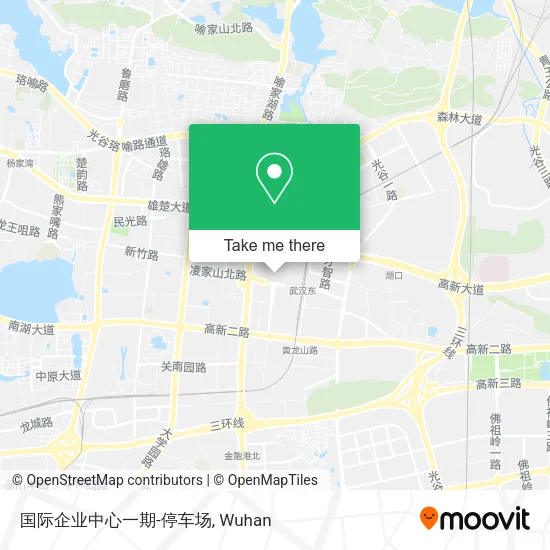 国际企业中心一期-停车场 map