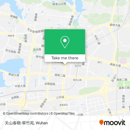 关山春晓-翠竹苑 map