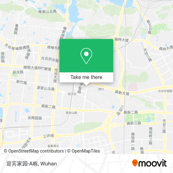 迎宾家园-A栋 map