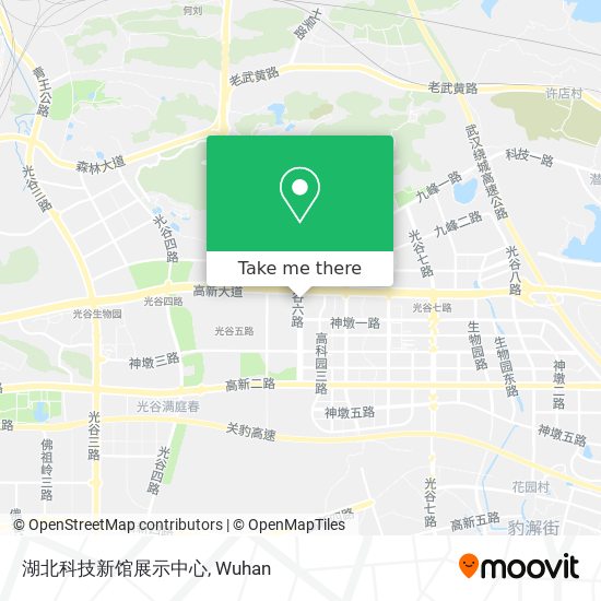 湖北科技新馆展示中心 map