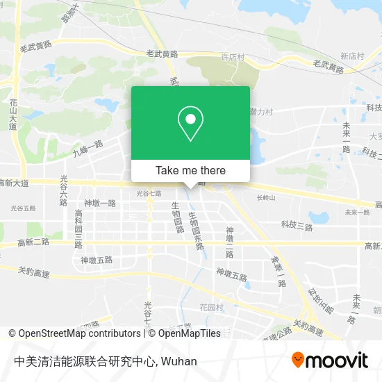中美清洁能源联合研究中心 map