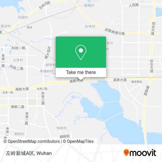 左岭新城A区 map