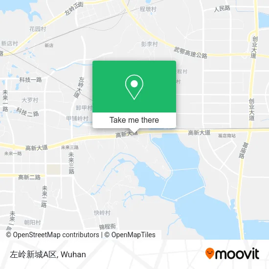 左岭新城A区 map