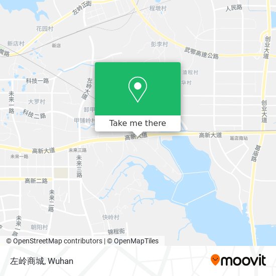 左岭商城 map