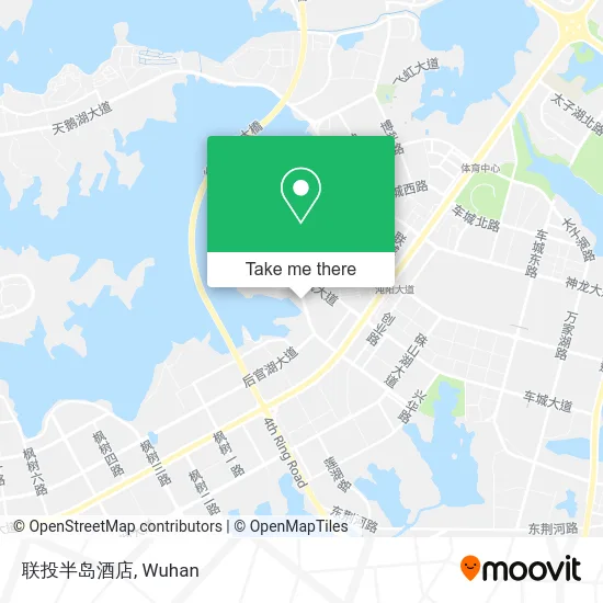 联投半岛酒店 map