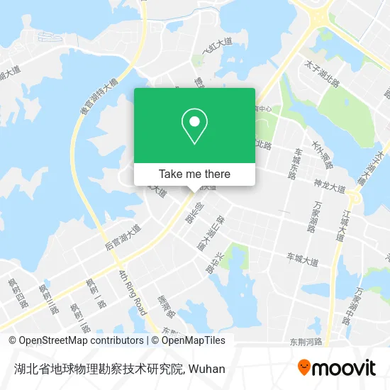 湖北省地球物理勘察技术研究院 map