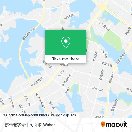 蔡甸老字号牛肉面馆 map