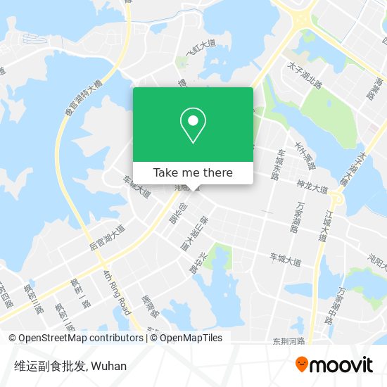 维运副食批发 map