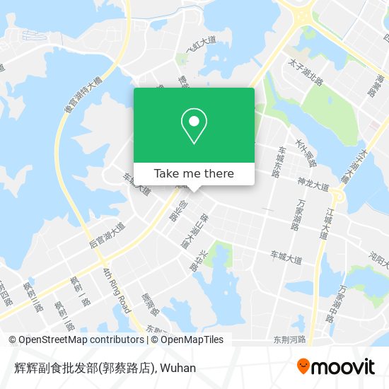 辉辉副食批发部(郭蔡路店) map