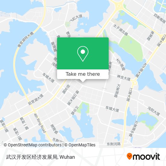 武汉开发区经济发展局 map