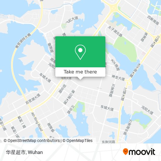 华星超市 map