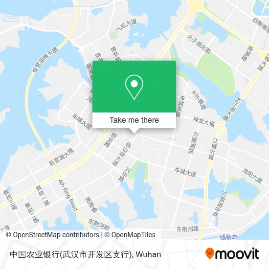 中国农业银行(武汉市开发区支行) map