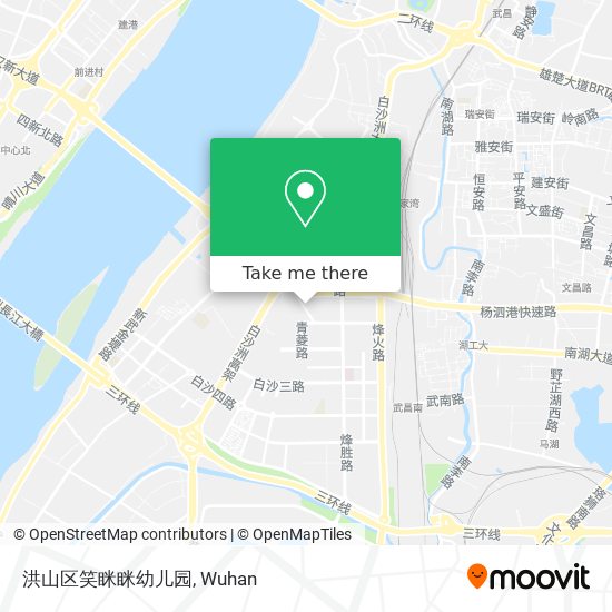 洪山区笑眯眯幼儿园 map