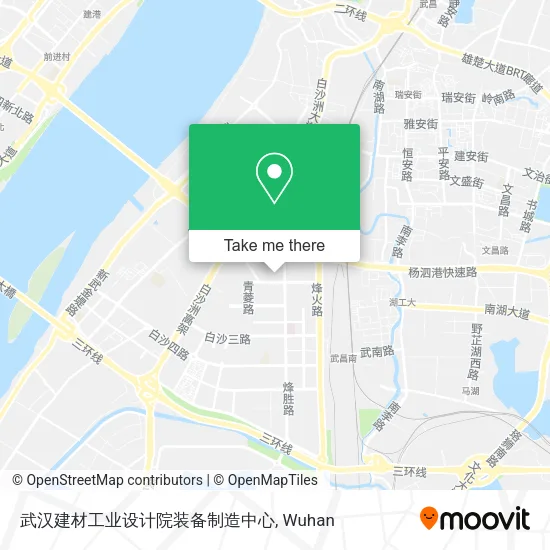 武汉建材工业设计院装备制造中心 map