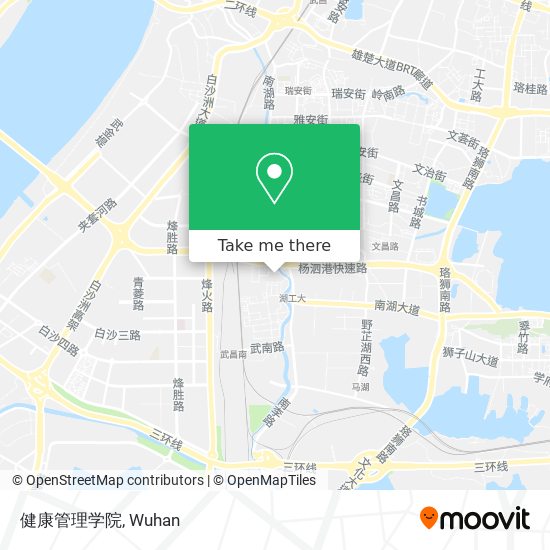 健康管理学院 map