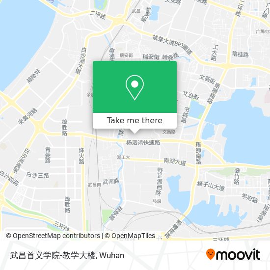 武昌首义学院-教学大楼 map