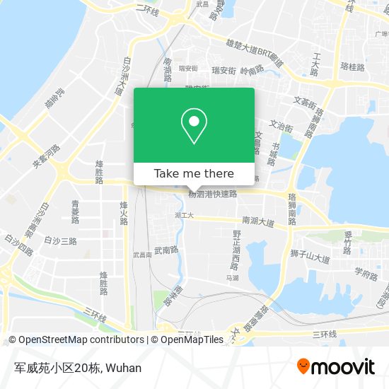 军威苑小区20栋 map