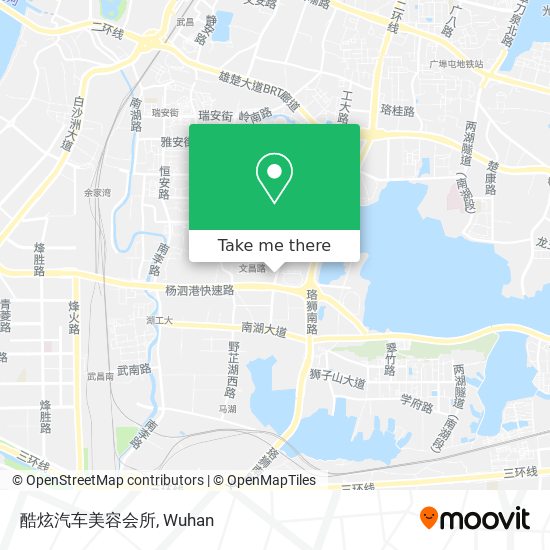 酷炫汽车美容会所 map