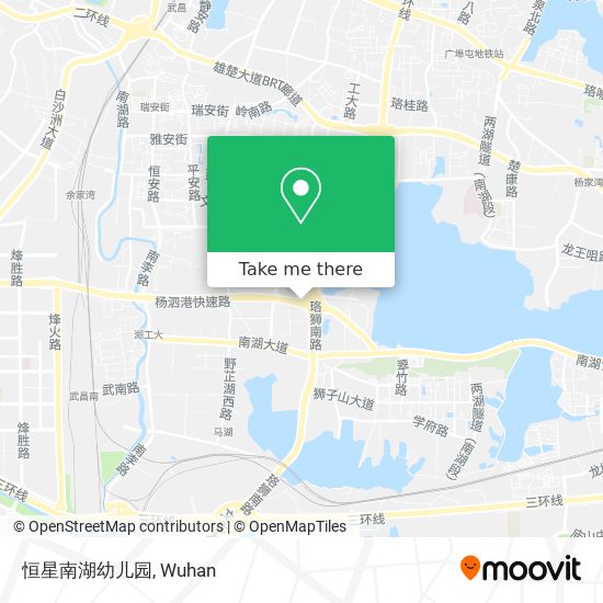 恒星南湖幼儿园 map