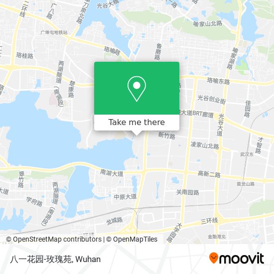 八一花园-玫瑰苑 map