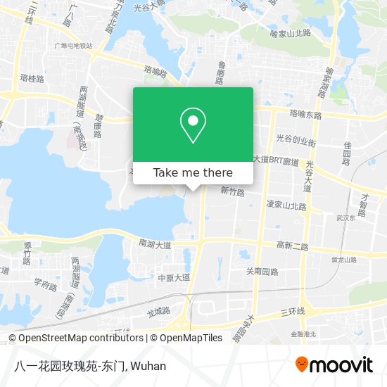八一花园玫瑰苑-东门 map