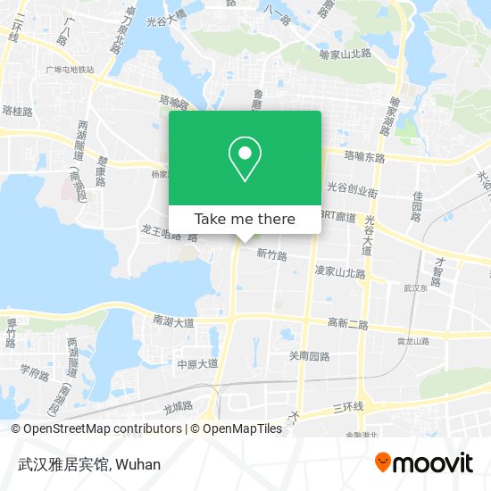 武汉雅居宾馆 map