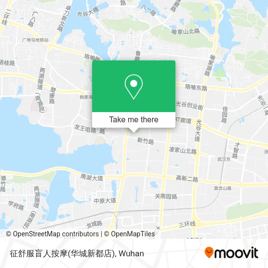 征舒服盲人按摩(华城新都店) map