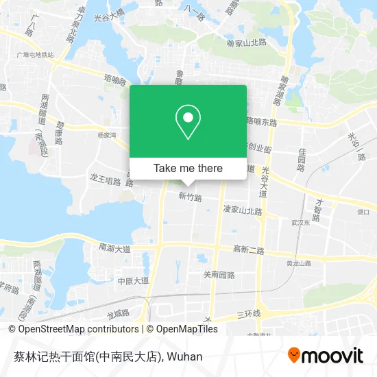 蔡林记热干面馆(中南民大店) map