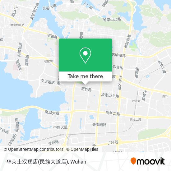 华莱士汉堡店(民族大道店) map