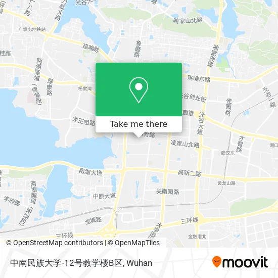 中南民族大学-12号教学楼B区 map