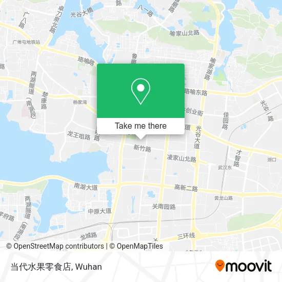 当代水果零食店 map