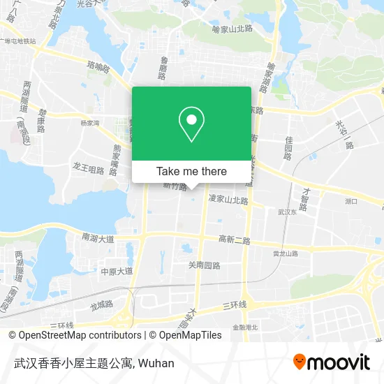 武汉香香小屋主题公寓 map